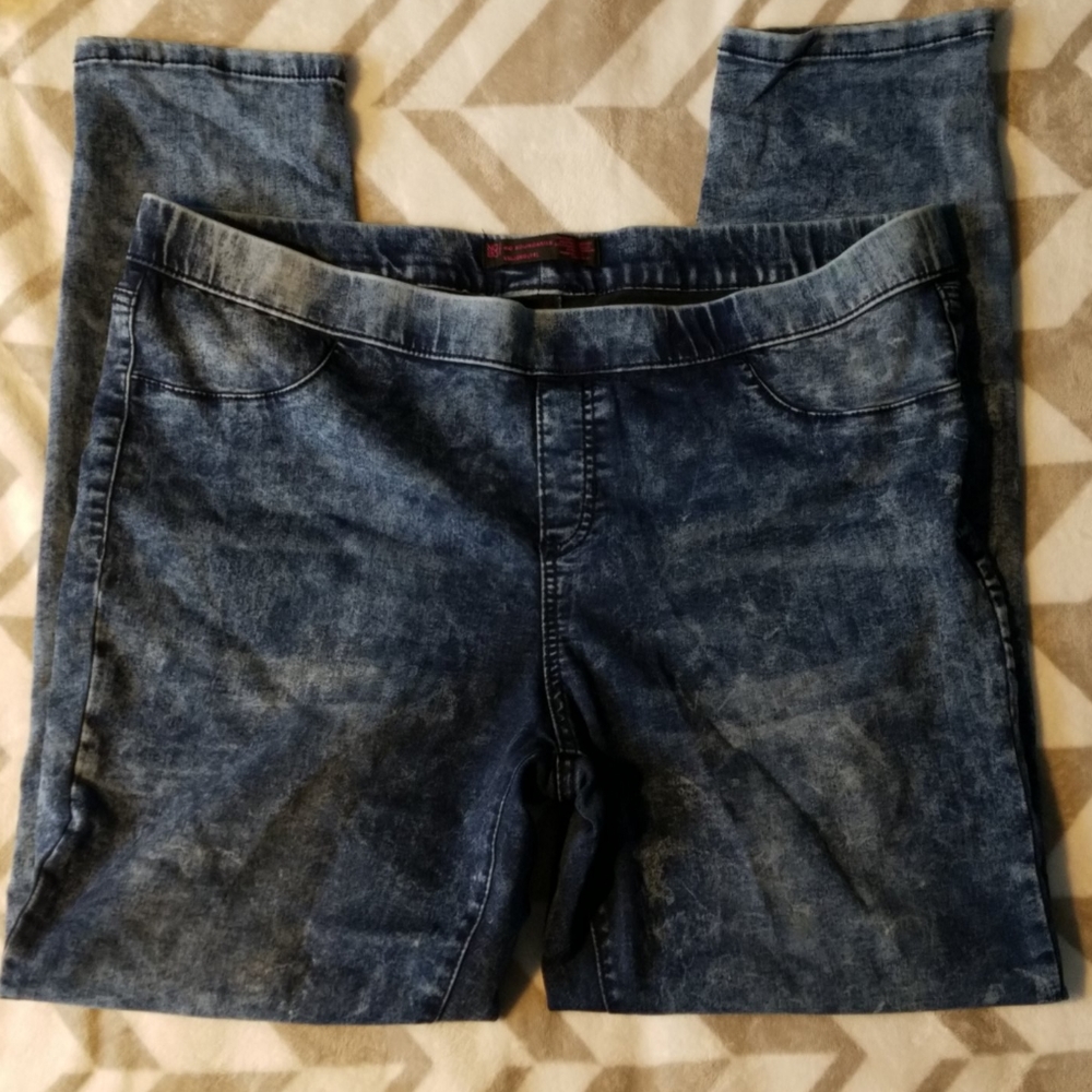 NOBO Legging Jeans Jegging Stone Wash Sz XXL 19